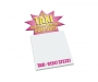 3 x 3 Magnetic Sticky Notes - White