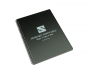 A4 Spectrum Polyprop Wirebound Notepads -  Midnight Black