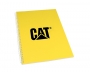A5 Recycled Till Receipt Wire Bound Notepads - Sunshine Yellow