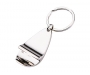 Pear Keychain Bottle Openers - Silver