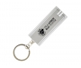 Beam LED Keyring Torches - Silver
