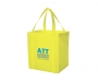 Cheltenham Non-Woven Grocery Tote Bags - Lime