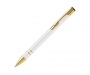 Electra Oro Gilt Metal Pens - White
