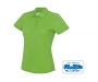 AWDis Women's Performance Polo Shirts - Lime Green
