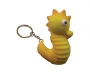 Seahorse Keyring Stress Toys - Orange