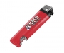 Colourbrite Disposable Bottle Opener Lighters - Red
