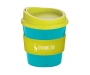 Americano Primo Grip 250ml Vending Take Away Mugs - Aqua / Lime
