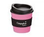 Americano Primo Grip 250ml Vending Take Away Mugs - Pink / Black
