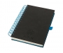Orlando A5 Wiro Journal Notebooks - Blue