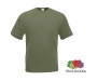 Fruit Of The Loom Value Weight T-Shirts - Classic Olive