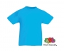 Fruit Of The Loom Value Weight Kids T-Shirts - Azure Blue