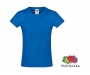 Fruit Of The Loom Sofspun Girls T-Shirts - Royal Blue